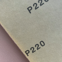 Load image into Gallery viewer, Tigershark 9 inch by 11 inch Paper back Sanding Sheets 25pcs Pack Grit80-400