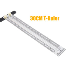 Load image into Gallery viewer, Buy any abrasives + $5.99 Get 30CM T-type Precision Stainless Steel Marking Ruler