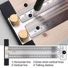 Load image into Gallery viewer, Buy any abrasives + $5.99 Get 30CM T-type Precision Stainless Steel Marking Ruler