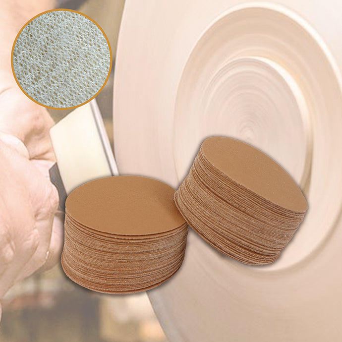 2 inch velcro sanding discs Paper Gold Line 100pcs Pack Grit40-800