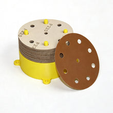 Load image into Gallery viewer, Precision Disc Loader / Precision Refill Disc Pack (paper gold line discs grit from 60 to 400)
