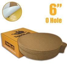 Cargar imagen en el visor de la galería, 6 inch 0 hole PSA sanding discs Paper Gold Line 50pcs Pack Grit 80/150/180/220/320
